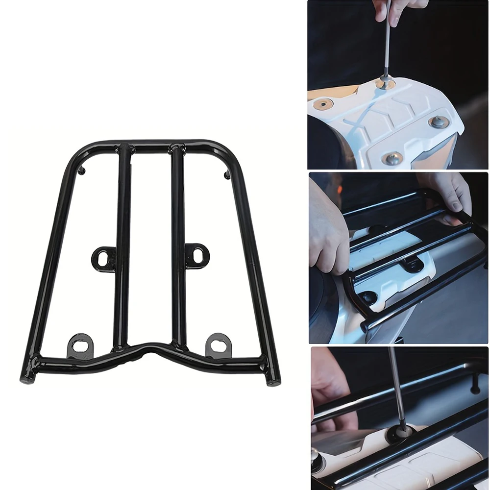 

Motorcycle Shelves Trunk Bracket Solo Seat Luggage Rack Support For HAWK250 Hawk 250 DLX Rear Shelf