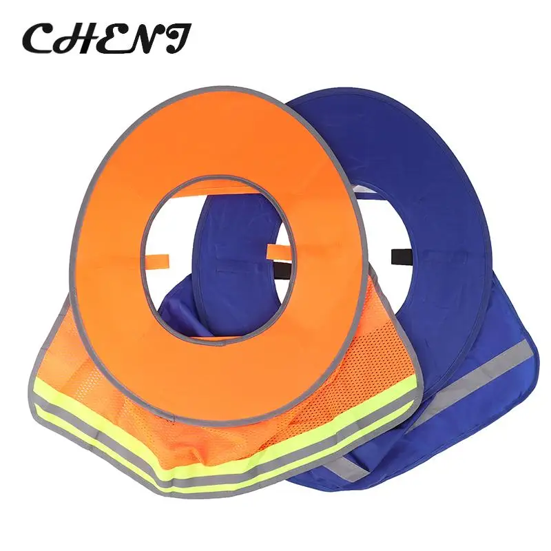 Summer Sun Shade Safety Hard Hat Neck Shield Helmets Reflective Hat Brim Reflective Cap Cover for Construction Workers