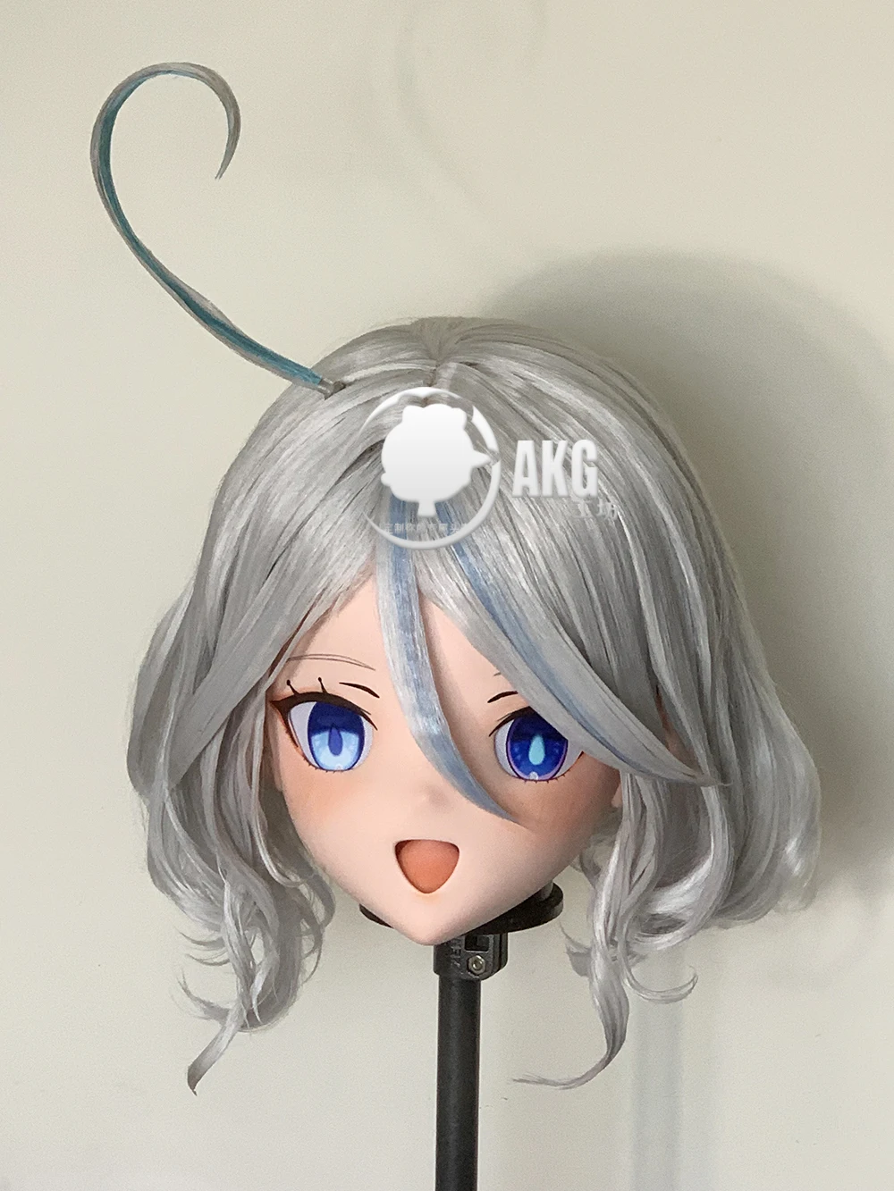 (AL04)Customize Character Crossdressing Female/Girl Resin Full/Half Head With Lock Anime Cosplay Japanese Animego Kigurumi Mask