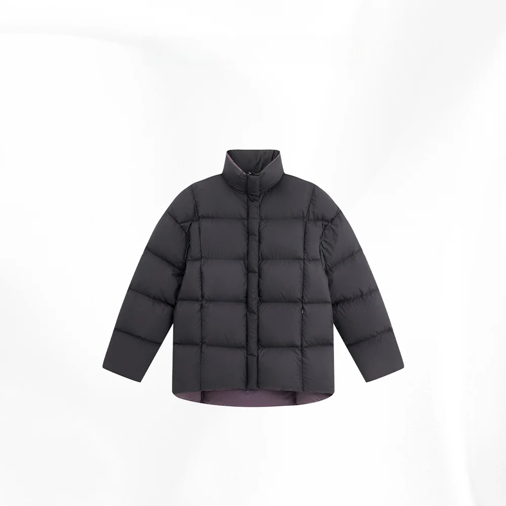 

Двусторонняя нейлоновая куртка JCCC (черная) с эффектом похудения, модная, износостойкая, с наполнителем из искусственного пуха