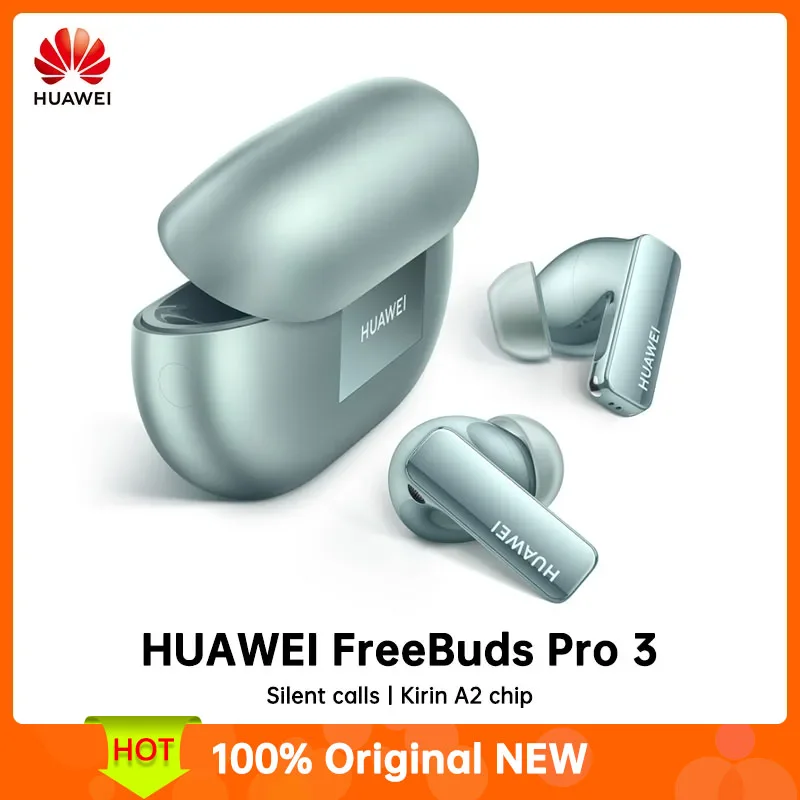 HUAWEI FreeBuds Pro 3 Super CD-уровень, качество звука без потерь, умное динамическое шумоподавление, 3,0 Kirin A2