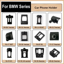BMW 1 2 3 5 7 시리즈 F20 F30 F34 F07 G30 G11 X1 X2 X3 G01 X4 G02 X5 F15 자동차 전화 홀더 기본 브래킷 센터 에어 벤트 마운트