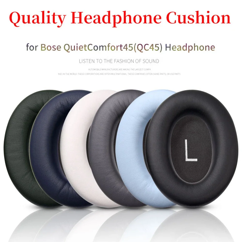 

Ear Pads For Bose QC45 Headphone Cushion QuietComfort 45 Headset Foam Pad Earpads Sponge Earmuffs