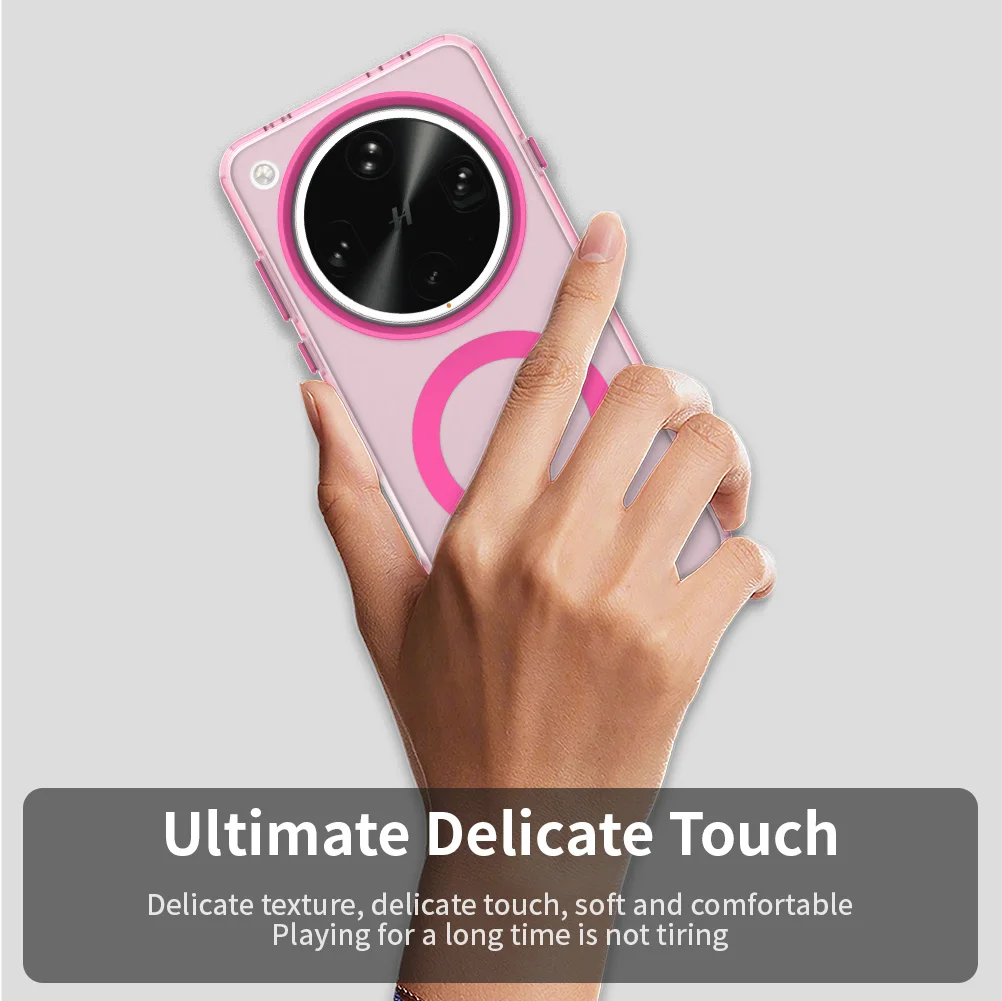 حافظة فاخرة مضادة للصدمات لهاتف OPPO Find X8 Pro X8S X8 Ultra Magsafe مغناطيسية لاسلكية شحن غير لامعة غطاء خلفي Funda Shell #6