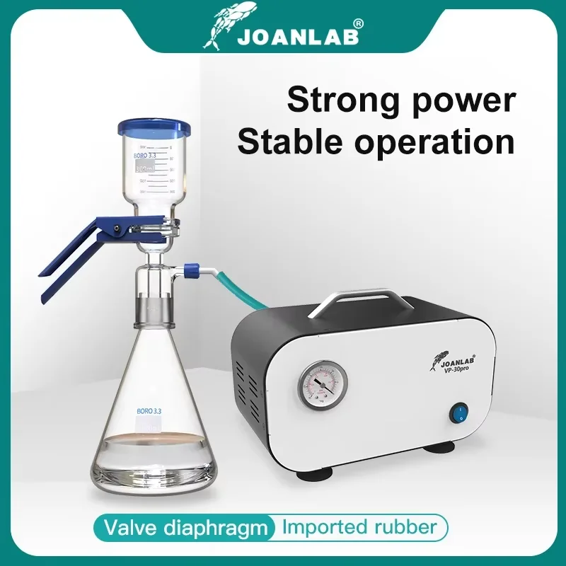 

Набор для вакуумной фильтрации JOANLAB 1000 мл с насосом VP-10L, комплект лабораторного стеклянного фильтрующего оборудования