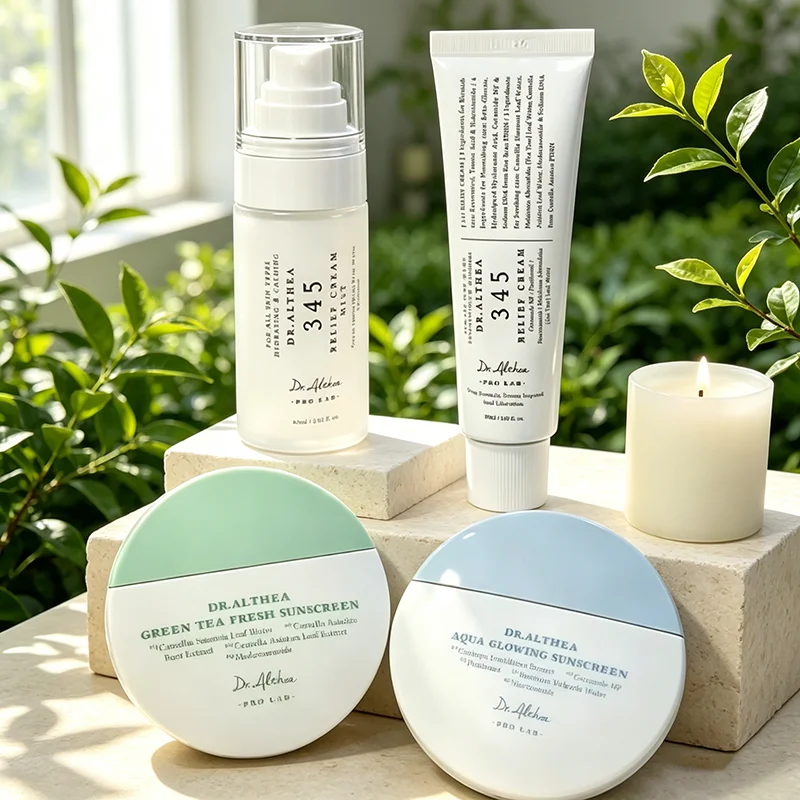 Skincare Korea - Hot Dr.Althea Green Tea Fresh Sunscreen