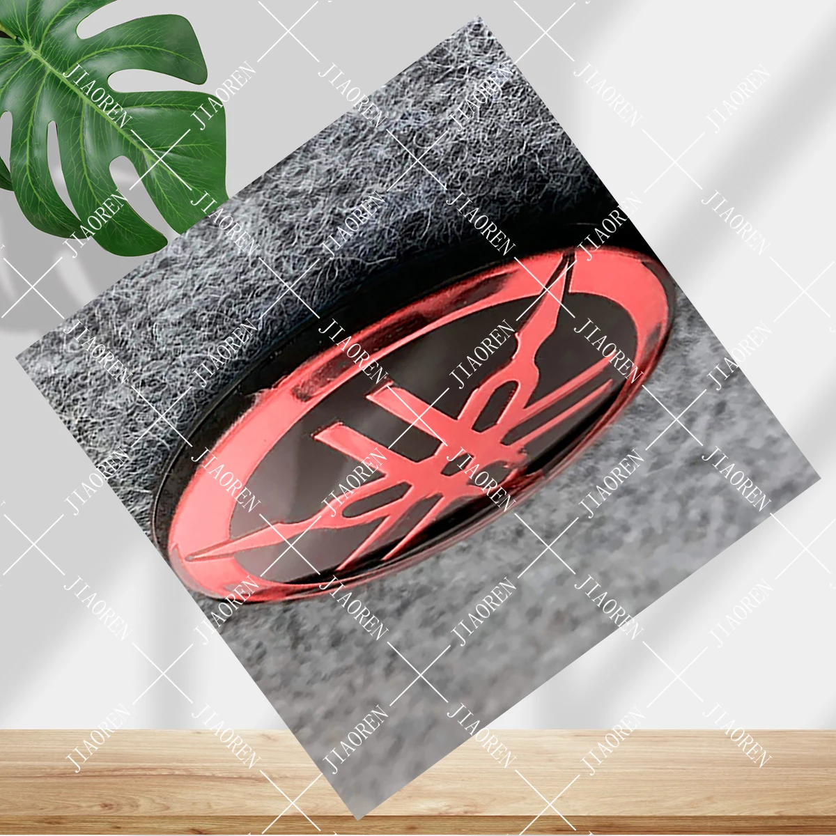 عيد الميلاد 3D الاكريليك الزجاج شعار دراجة نارية ملصق 50mm شعار خزان مائي #4