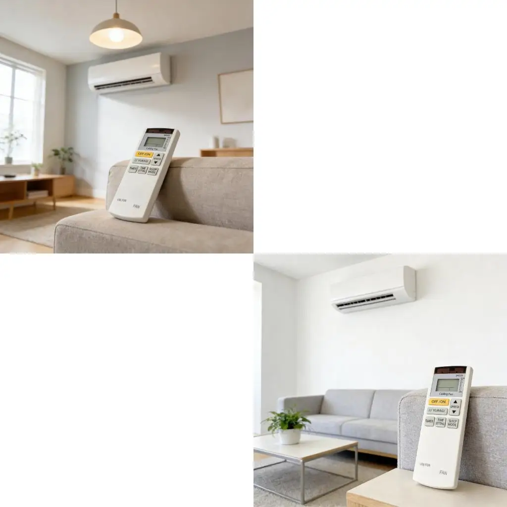  Replacement Fan Remote Control for Fan High Compatibility Plastic Housing Simple Setups