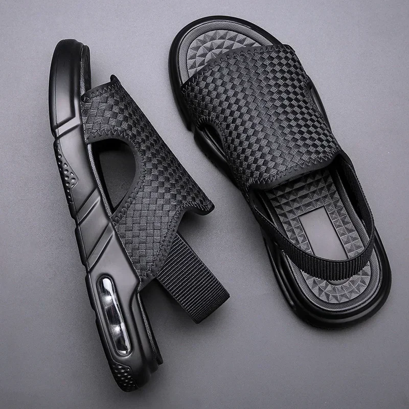 2024 Summer New Shoes for Men Fashion Sports Beach Breathable Outdoor Men's Sandals Open Toed Sandals Zapatillas De Hombre