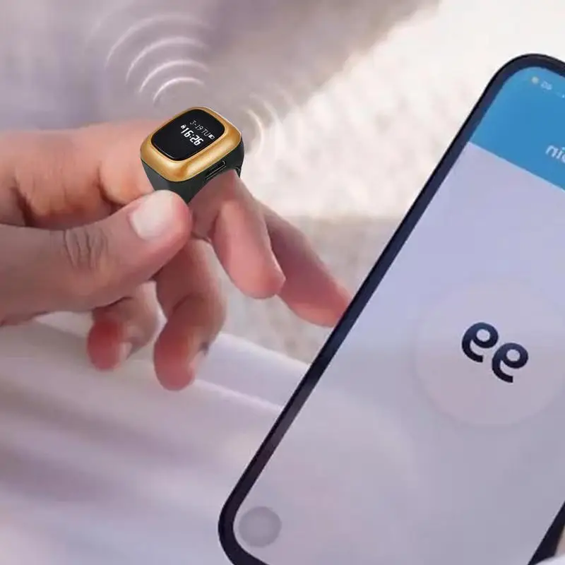 

Smart Ring Counter Alarm Clock Counter Finger Digital Finger Counter Smart Counter For Prayer Alarm Clock Counter Finger Pray