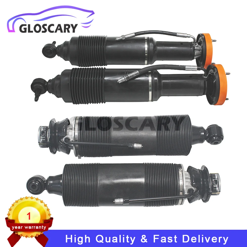 2x Front Rear ABC Hydraulic Shock Absorber Strut For Mercedes Benz R230 SL55 SL600 SL63 SL65 AMG W/ADS 2303200513 2303202813