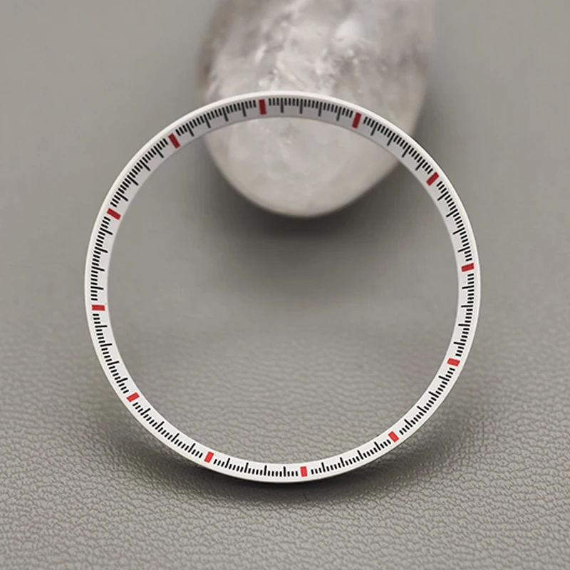 Dia 30.5mm Chapter Inner Ring Fits SKX007 SKX009 SRPD Watch Case Replace Plasticsr Inner Ring NH35 NH36 Watch Case Refit Part