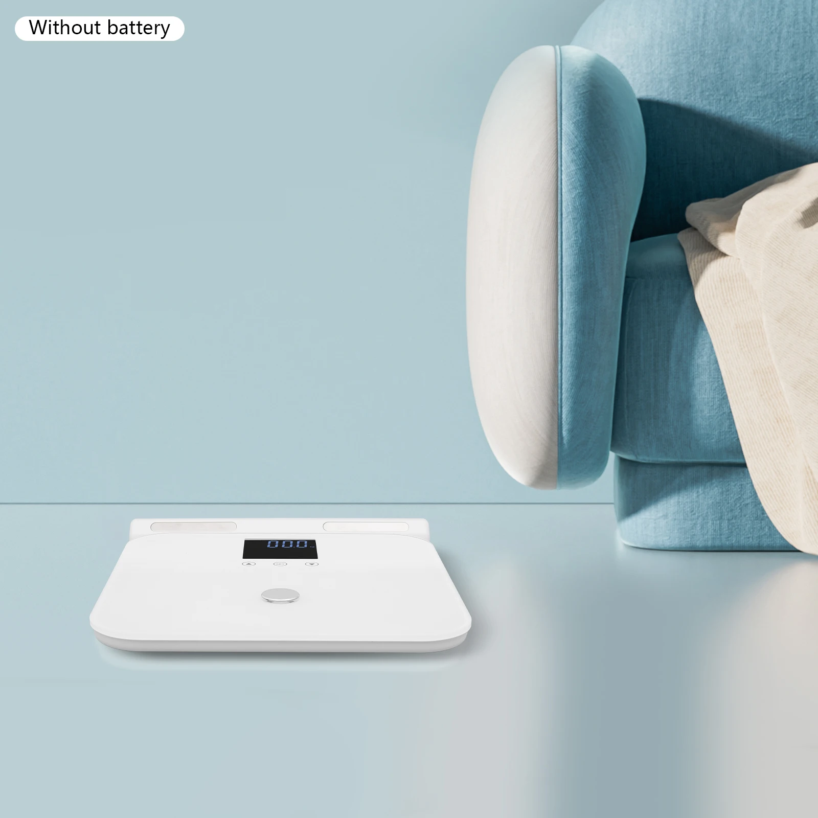 

Intelligent Electronic Scale, 8 Eletrode Body Fat Scale, Multifunctional Weight Scale, LCD Display, 5-180kg Weighing Range