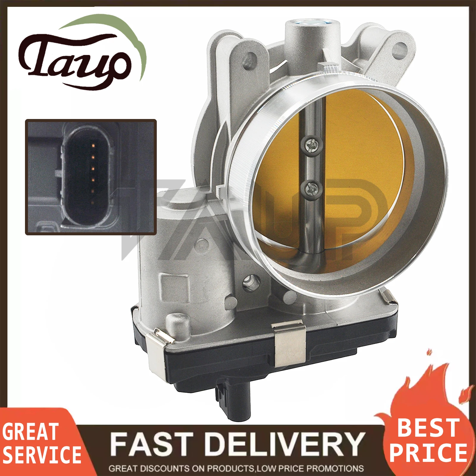 

Auto Electronic Throttle Body 12617792 12713775 12678224 for Chevy Silverado 1500 Suburban 2014-2022 GMC Yukon 5.3L