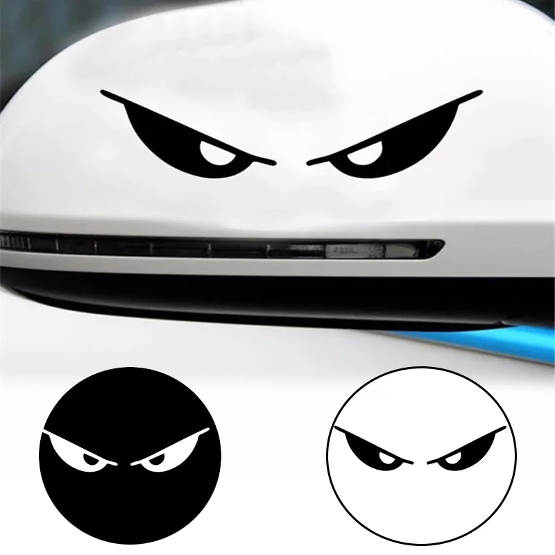 

Evil Eyes PET Reflective Motorcycle Helmet Body Sticker Car Sticker Personalized Decoration Helmet Decals Automobile Accessories