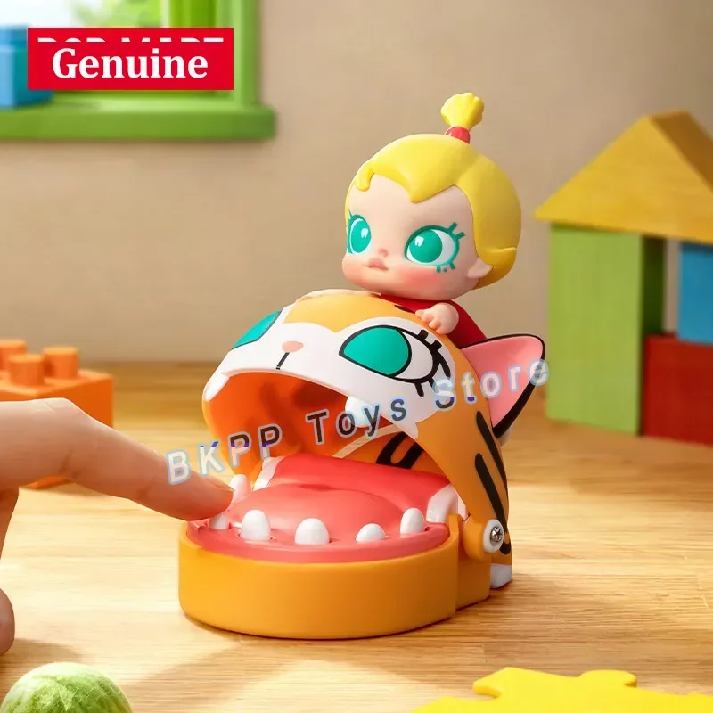 

New Genuine POPMART Baby Molly And Big Ear Meow Prank Figurines Collectibles Room Decorations Toys Holiday Surprise Gifts
