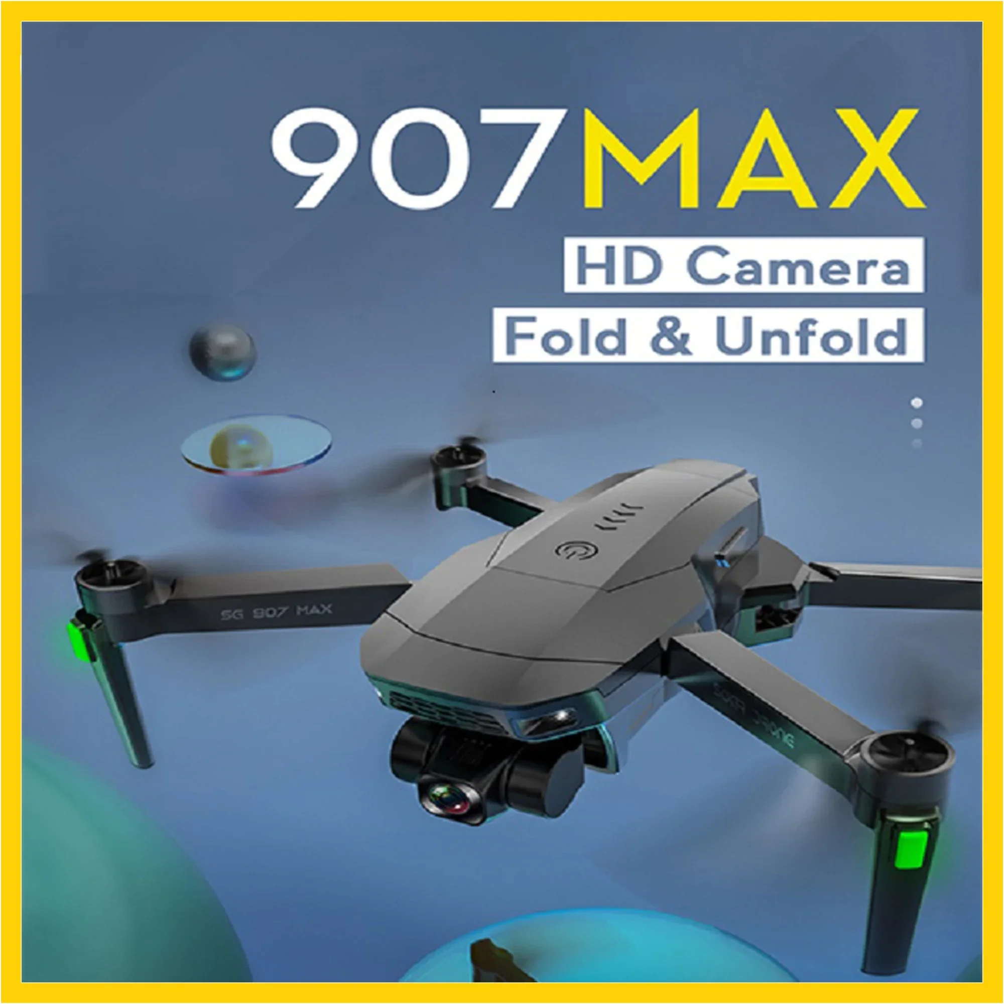 

SG907MAX GPS Drone 4k HD Dual Camera Profesional GPS 5G FPV WiFi 3-axis Anti-shake Gimbal Brushless Motor RC Quadcopter