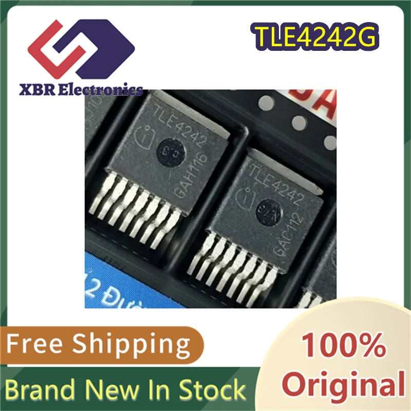 

(10/50 pieces) TLE4242 TLE4242G car taillight module computer board vulnerable chip IC TO-263 new original spot free shipping