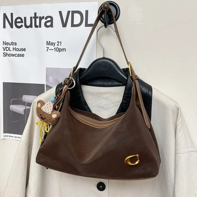 

Unique Original Retro Diaper Bag For Women High-End Luxury Designer Crossbody Bag Stylish Casual Large Capacity Tote