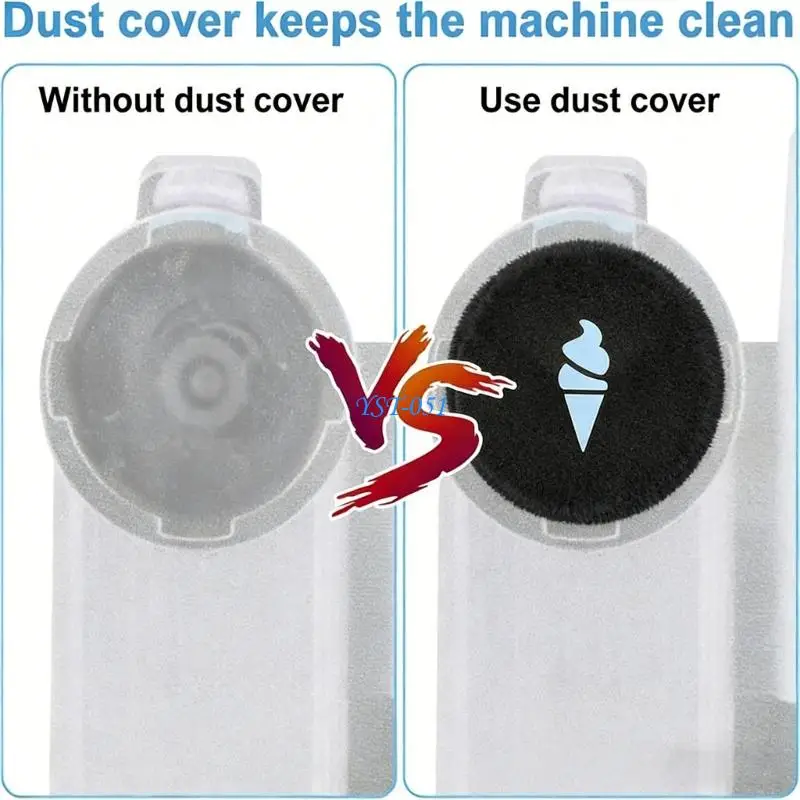 E15A Sturdy Cover For NC701 Machine Dustproof Seal Lid Protects Against Dust