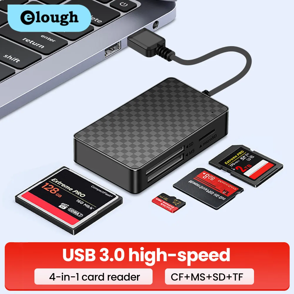 4 In 1 Card Reader …