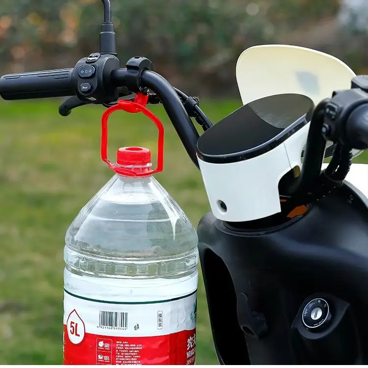 Waterproof Rustproof Handlebar Mount Hook Easy Install Hanging Bracket for Motorcycle Bike Scooter Helmet Shopping Bag Gear