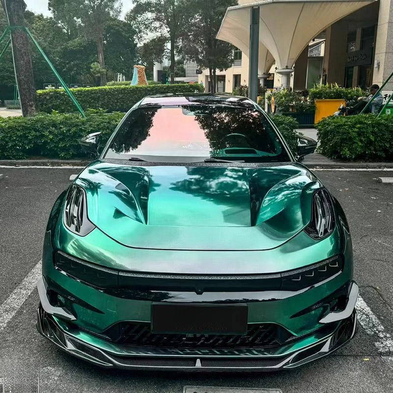 مناسبة لـ 001 ألياف الكربون الجانب الأمامي تنورة الشفاه ZEEKER 001 الخلفي سبويلر مصباح إرشاد AE #1