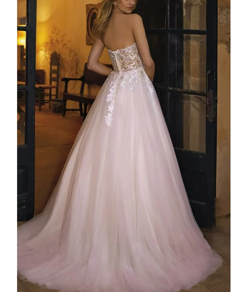 تخصيص مزاجه الأورجانزا ألف خط يزين أزرار مساء اللباس مثير أكمام الحبيب الطابق طول فساتين لحضور الحفلات الموسيقية