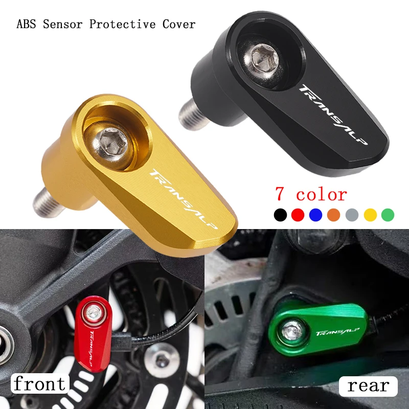 Motorcycle CNC Aluminum Front Rear wheel ABS Sensor Guard Protection For Honda Transalp XL600 XL650 XL750 XL700 XL 600 650 750