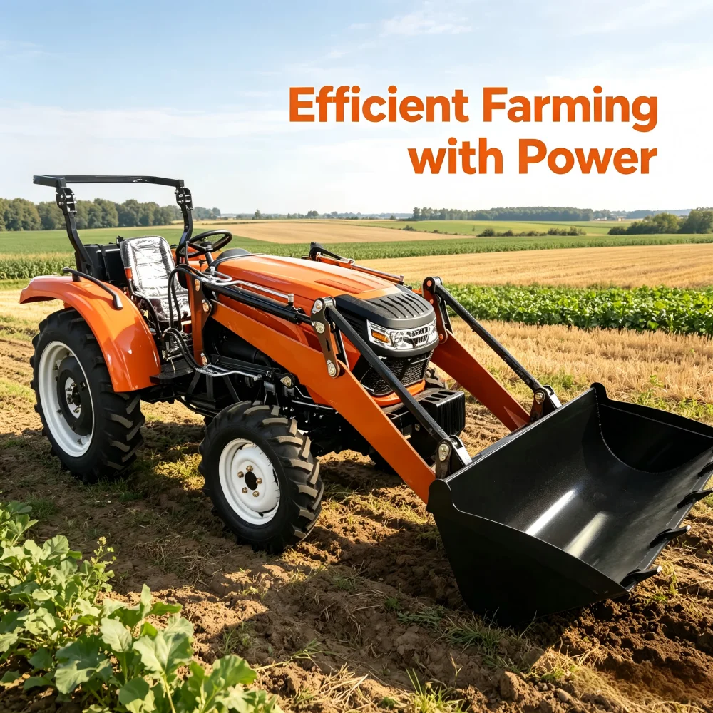 60PK 4WD Orchard Farm Tractor - Agriculture.Farming Design recensie en prijs
