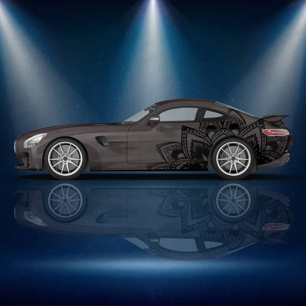 mandala-flower-car-sticker-side-graphic-modified-packaging-racing-car-suv-decal-vinyl-pattern-custom-car-decal-sticker