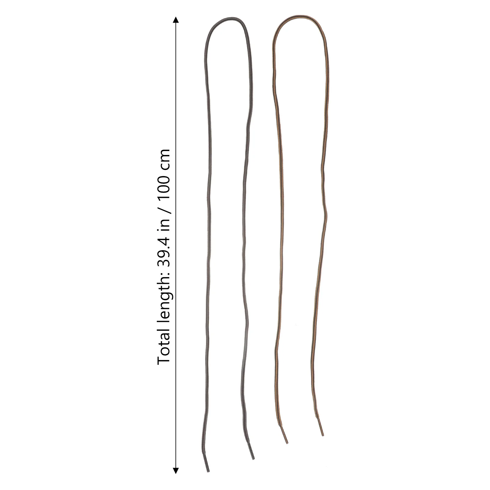 

10Pairs Resistant Polyester Shoelaces for Athletic Shoes Versatile Stylish Laces Laces for Boots