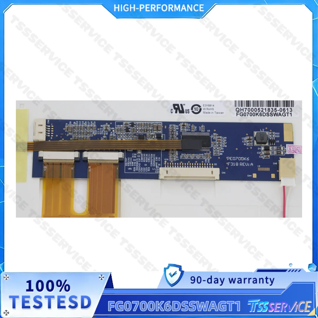 

FG0700K6DSSWAGT1 7.0 inch 800*480 Resolution LCD panel fast shipping