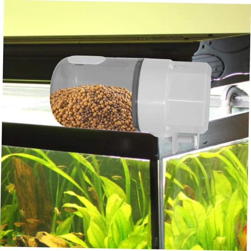 

Реквизит для кормления аквариума, регулируемый в трех уровнях, интеллектуальное время, автоматическая кормушка для аквариума, прочный