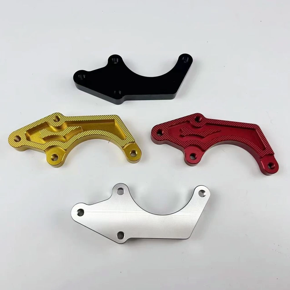 Motorcycle Rear Dual Tube Flat Fork Brake Caliper Bracket For 84mm Brake Caliper 220mm Brake Disc For Yamaha RSZ NIU Monkey - view 4