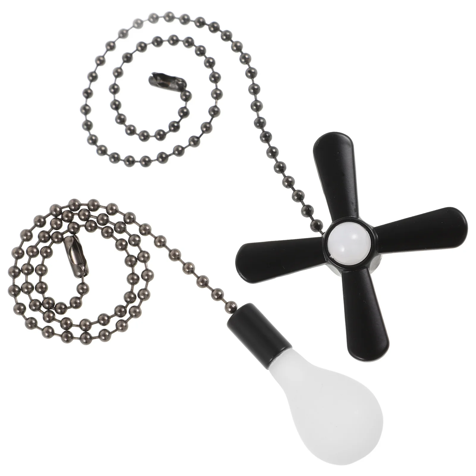 2 قطعة سلسلة سحب من الفولاذ المقاوم للصدأ موسع زجاج قلادة ضوء مروحة السقف الملحقات دائم سهلة التركيب سلسلة سحب #5