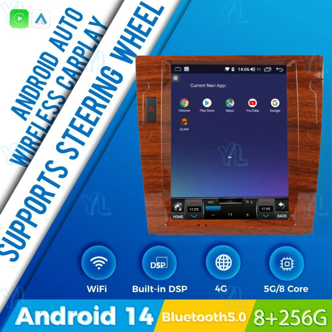 

NPL 10,1-дюймовый экран Android 14, для Volkswagen Phaeton 2004-2015, автомобильное радио, GPS-навигация, мультимедийное радио, магнитофон, головное устройство