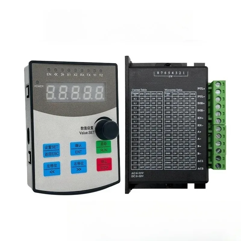 Servo stepper motor controller drives integrated cycle positioning motor forward and reverse speed control module 425786
