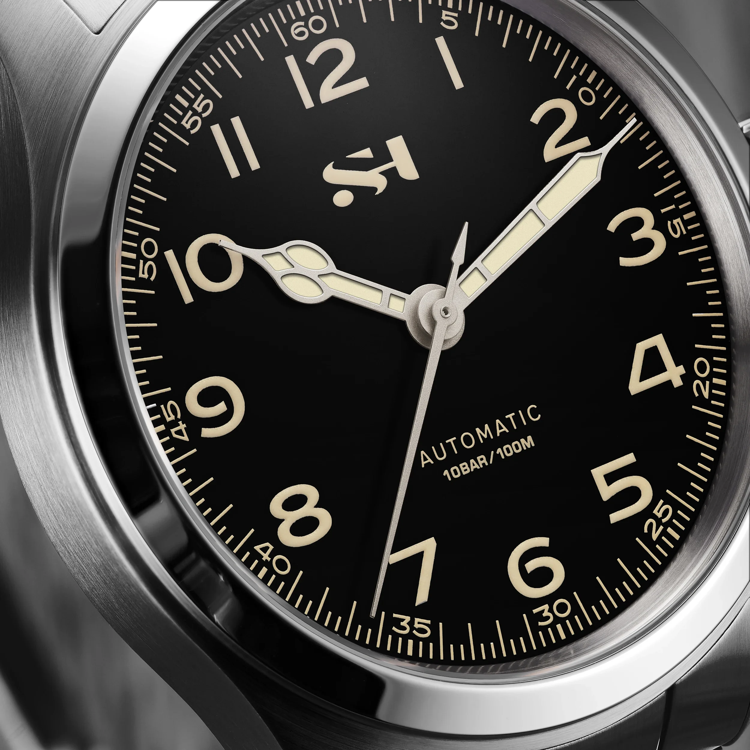 SH Limited Edition 38mm Ultra-thin Dive Watch PT5004 Automatic Mechanical Movement Waterproof100m Cathedral Pointer Collectibles