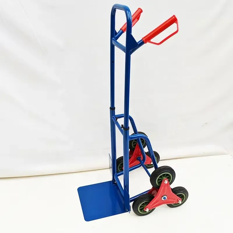 Heavy Duty Stair Trolley 400kg Capacity Hand Truck for Moving Furniture Appliances Industrial Warehouse Logistics Dolly Cart