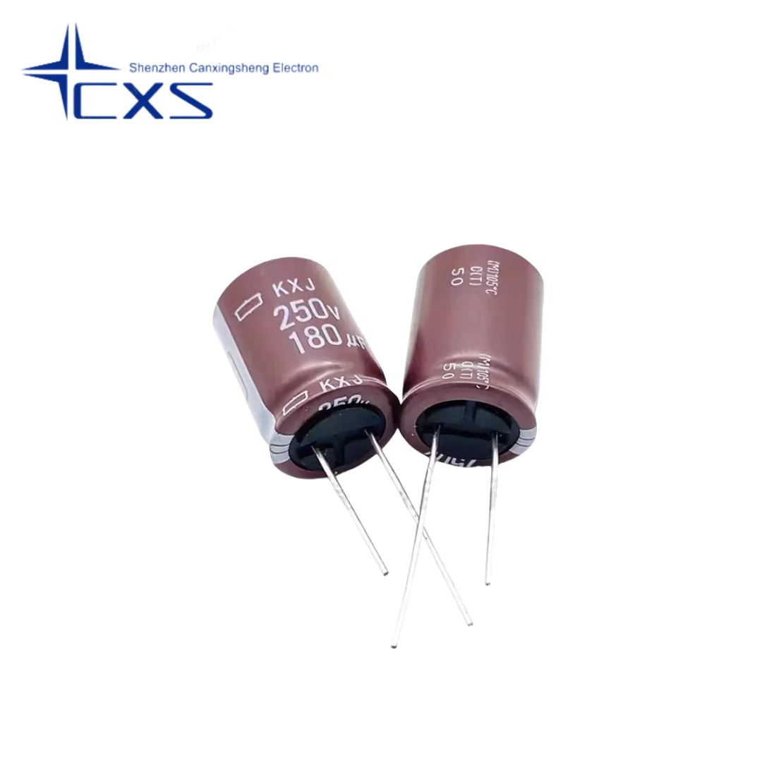 5pcs 250V180UF 18*25mm NCC Black Diamond 180UF250V series complete 105 degree electrolytic capacitors