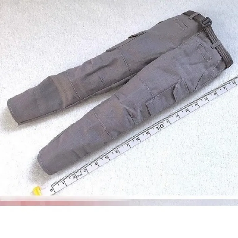 1/6 Scale Soldier Men Combat Pants Cargo Trousers with Pockets Clothes Model for 12in Male Action Toy Figures Doll Accessories