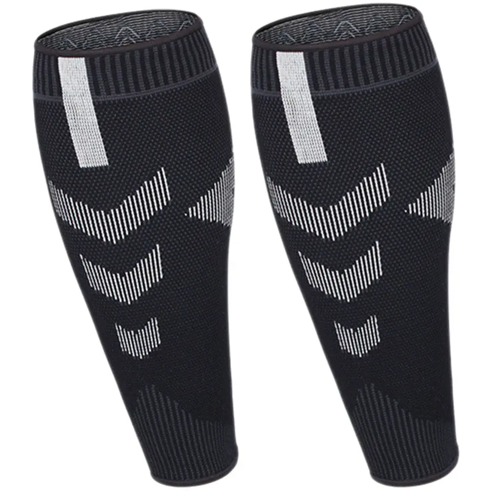 

2Pcs Calf Compression Sleeves Breathable Sweat Absorbent Calf Socks Compression Sports Sleeves Men Women Leg Warmers for Men