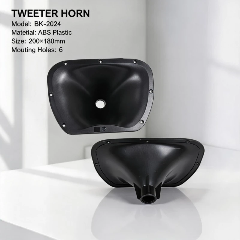 MW Audio 1PCS Stage Horn Flare 25.5mm Throat, KTV Speaker Horn for Pro Audio