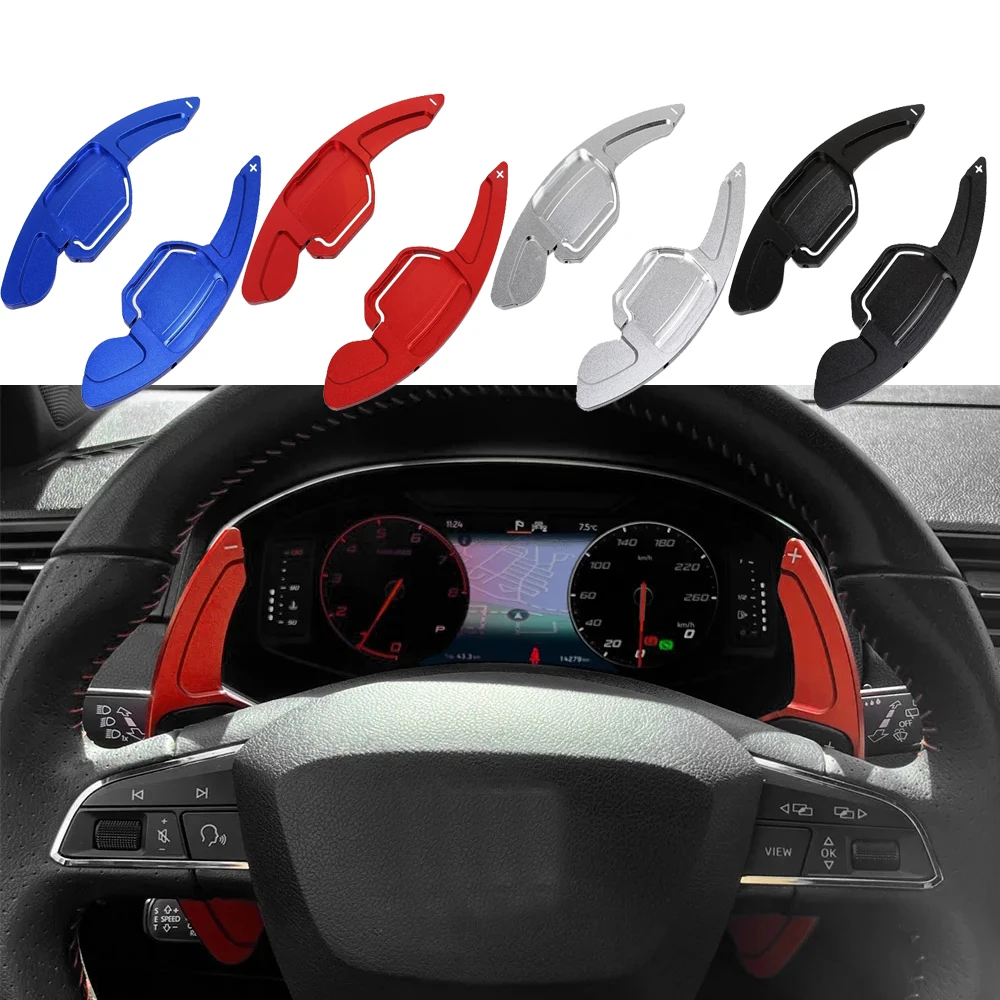 

Лопатка переключения передач для Seat Leon ST 5F FR Cupra Ateca Ibiza 6P Arona Tarraco Alhambra Удлинитель рулевого колеса автомобиля DSG Sticke