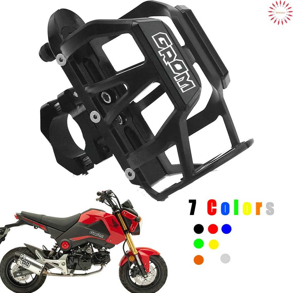 New For HONDA GROM MSX125 MSX 125 Motorcycle Water Bottle Bracket Mount Alloy Supplies Equipments Drink Cup Holder Accessories