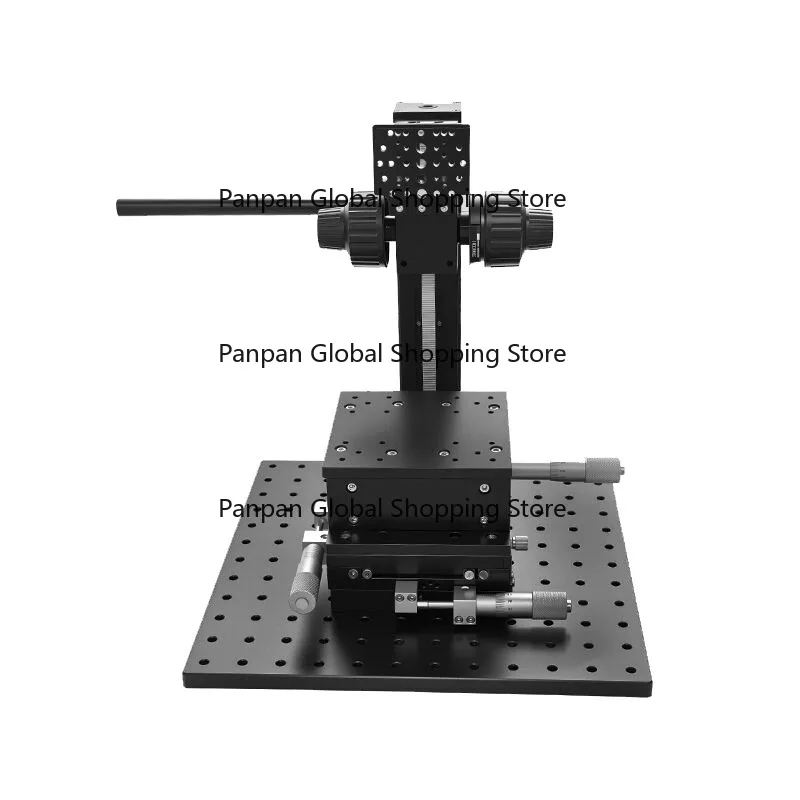 

Microscope Stand with Three-Axis CCD Lens Adjustment Frame Coarse Fine Adjustment for Camera Adjustment for Test