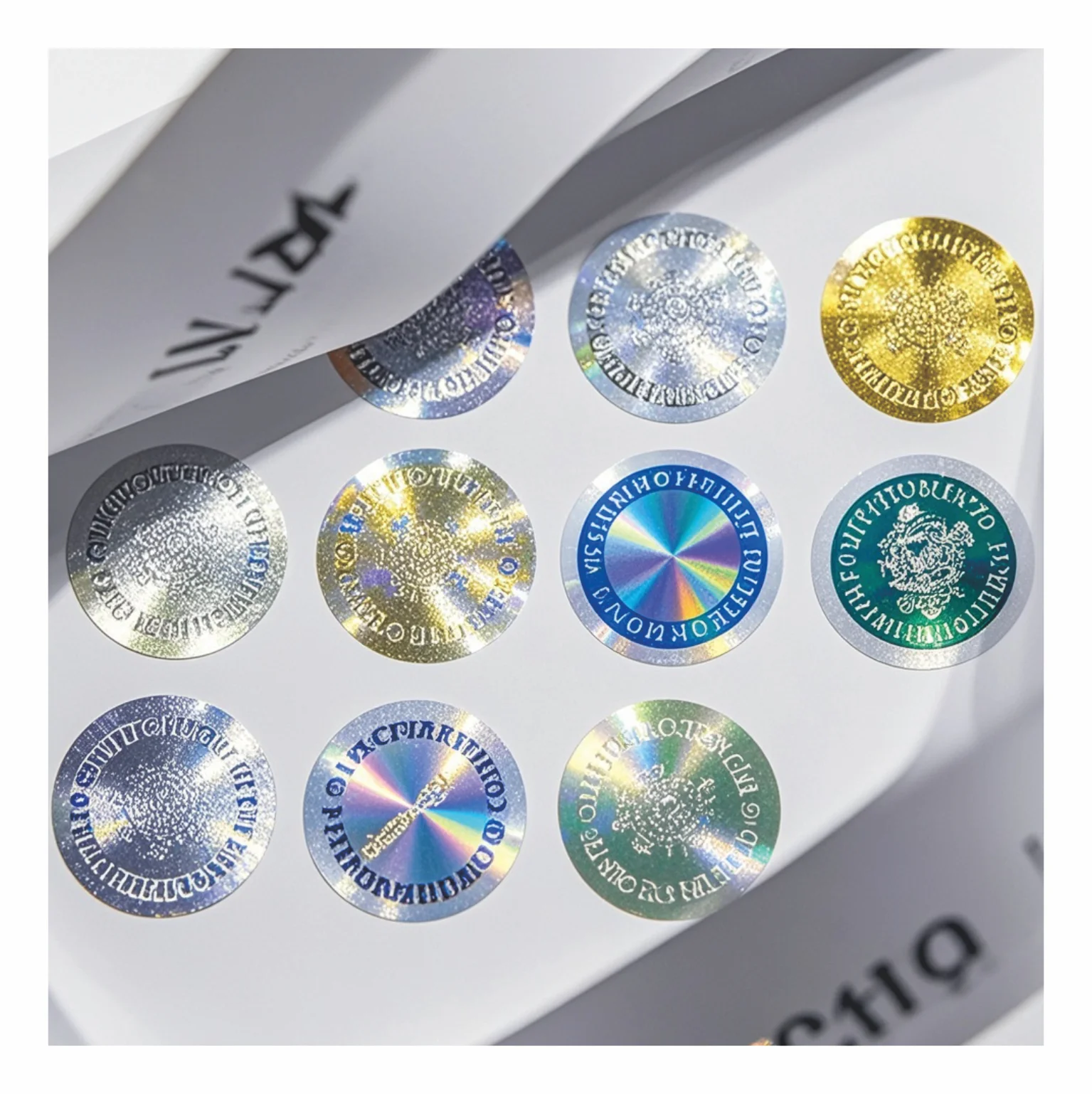 

Hot Selling Security Hot Stamping Paper Hologram Sticker Textured Sticker Paper With Low Price