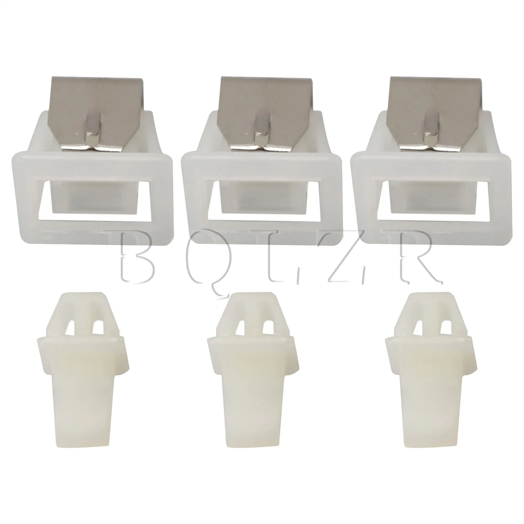 BQLZR 3 Set 241890 261847 Dryer Machine Door Latch Strike Replacement Part