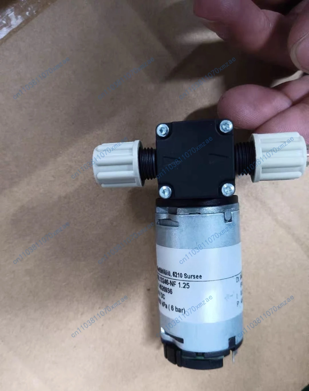 ダイヤフラムポンプ 24V エアポンプ 600kpa 水インクポンプ PML13246-NF